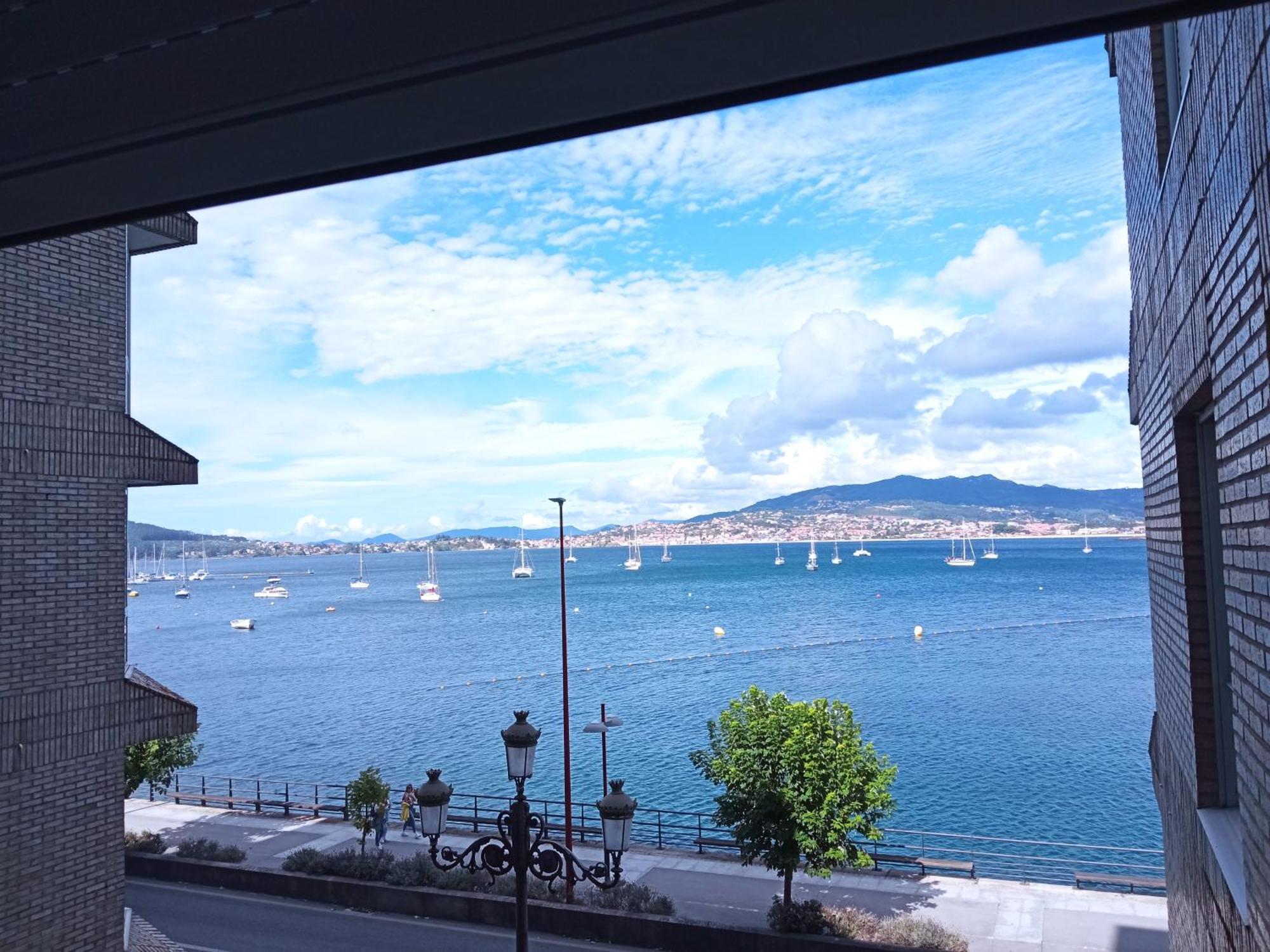 Estudio Con Vistas Al Mar En Baiona Δωμάτιο φωτογραφία